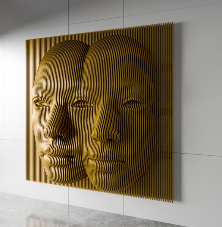 Dual Identity – Parametrisches Relief
